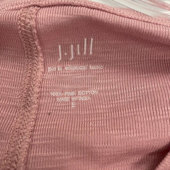 J.Jill Womens Prima Elliptical Tunic Top Long Sleeve Pink Size Small - Picture 8 of 8
